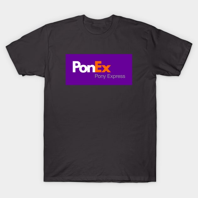 Pony Express T-Shirt by Ekliptik